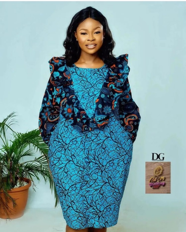 2022 Ankara Short Free Gown Styles For Ladies 1