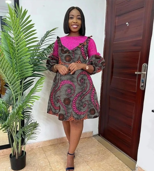 2022 Ankara Short Free Gown Styles For Ladies 7