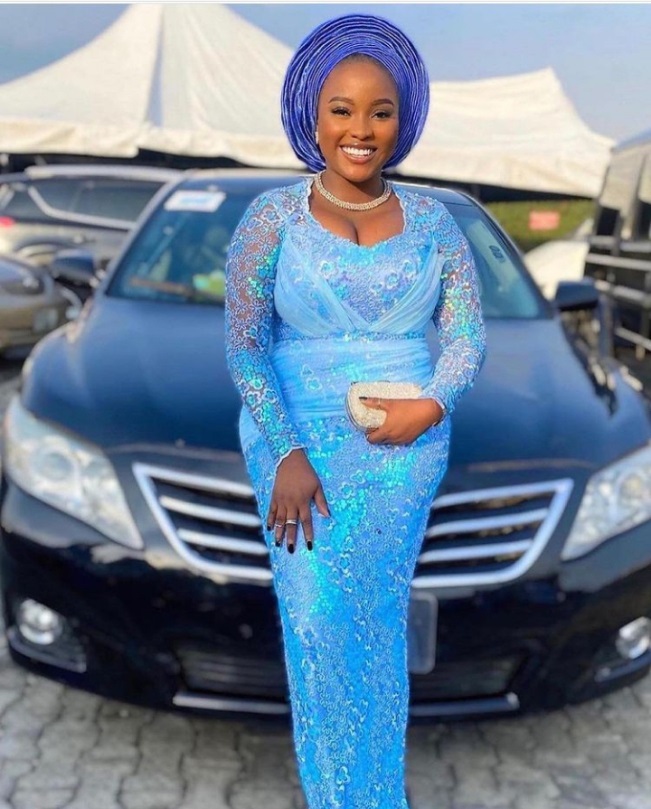 2022 Aso Ebi Lace Gown Styles 5