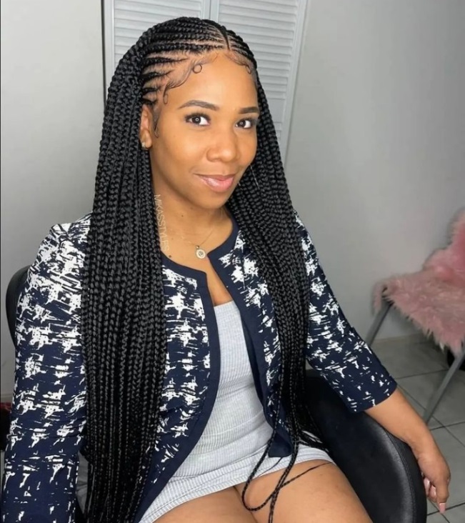 2022 Braided Hairstyles for Black Women 9