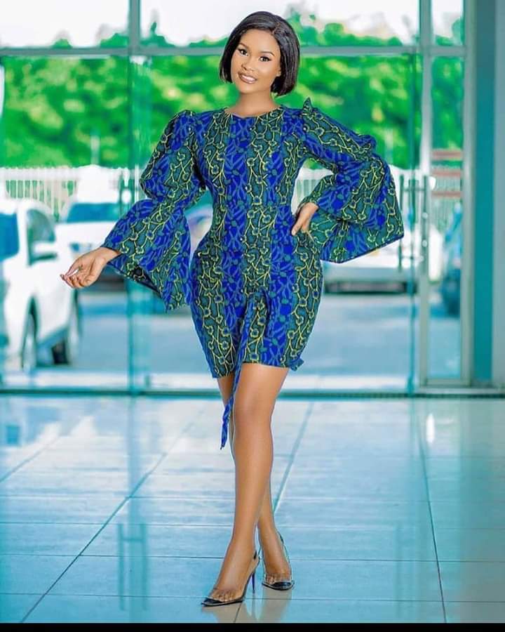 2022 Latest Ankara Short Gown Styles To Try Next 1
