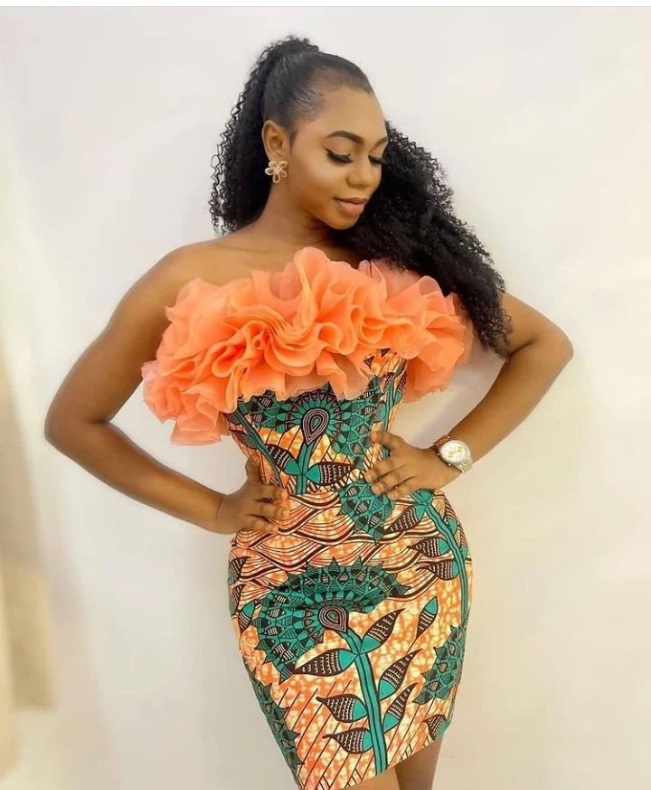 2022 Latest Ankara Short Gown Styles To Try Next 6