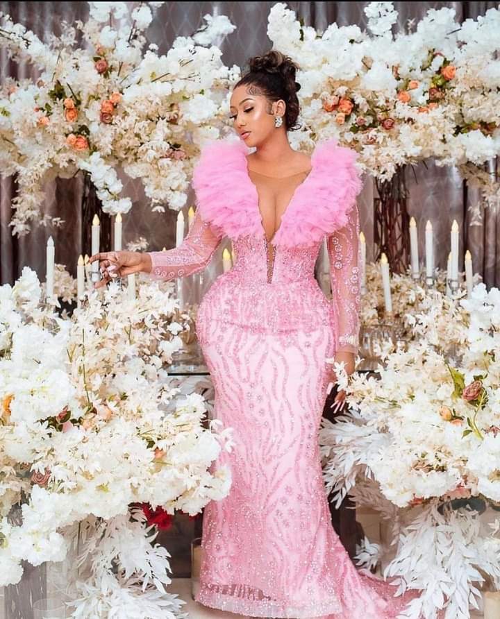 2022 Owambe Lace Styles For Ladies 7