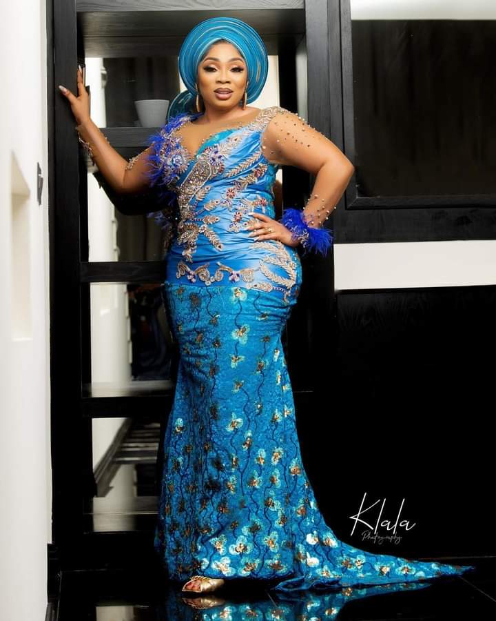 2022 Owambe Lace Styles For Ladies 8
