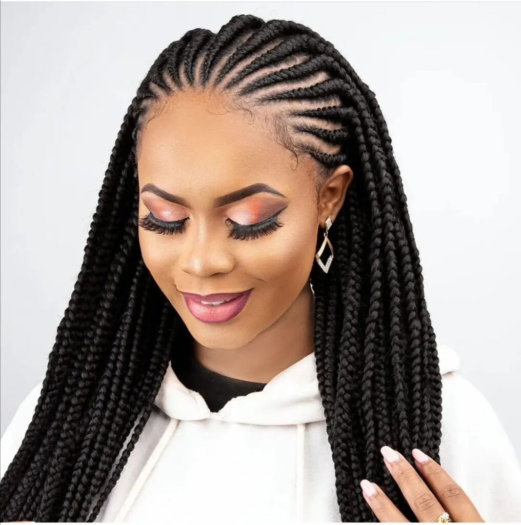 Beautiful Ghana Weaving Hairstyles 7