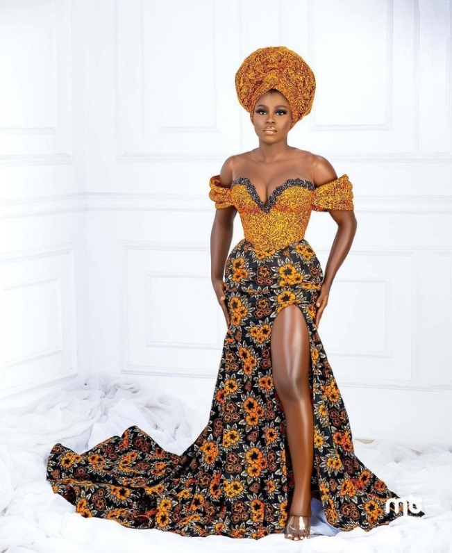Latest Long and Short Ankara Gown Styles 2022 2