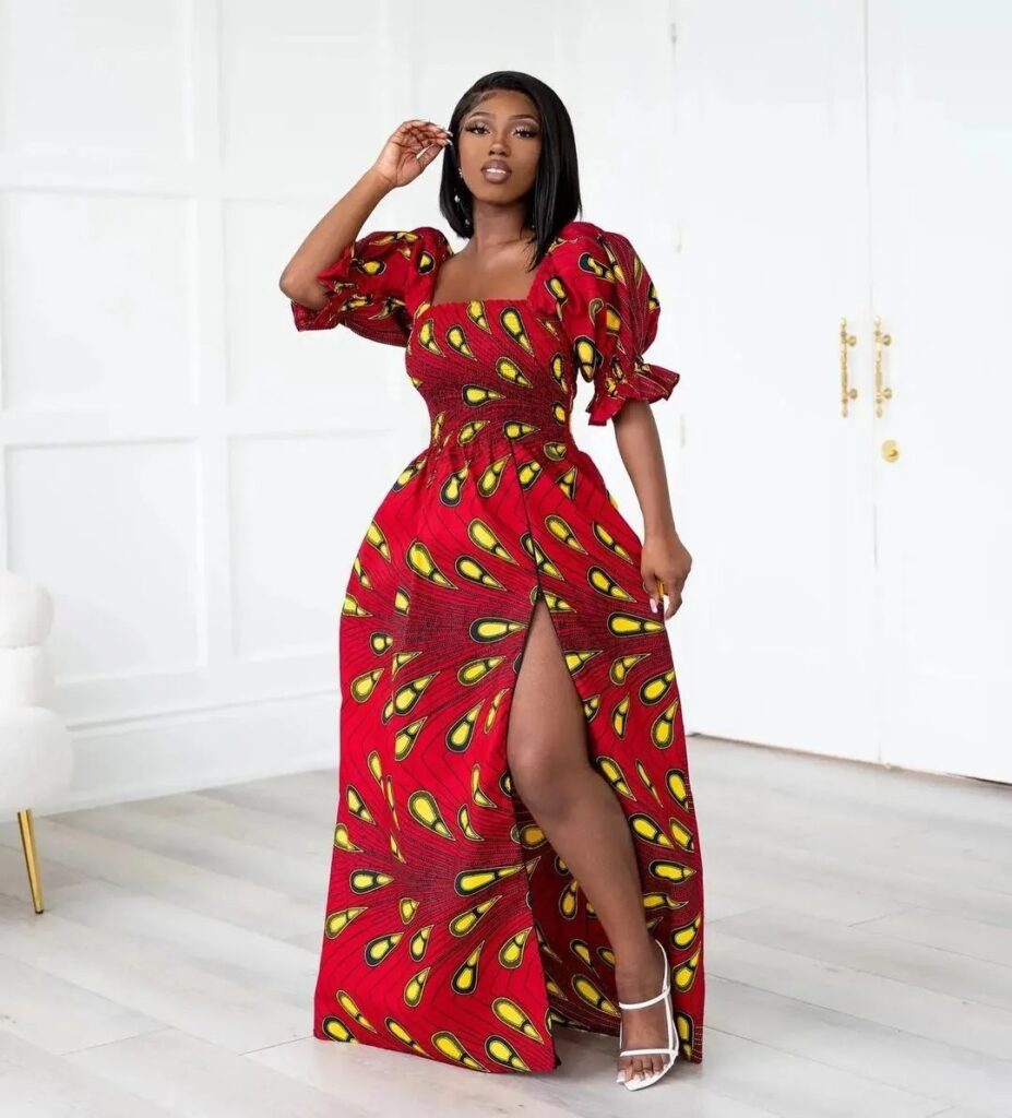 2022 Smart Ankara Gown Styles For Nigerian Women 2