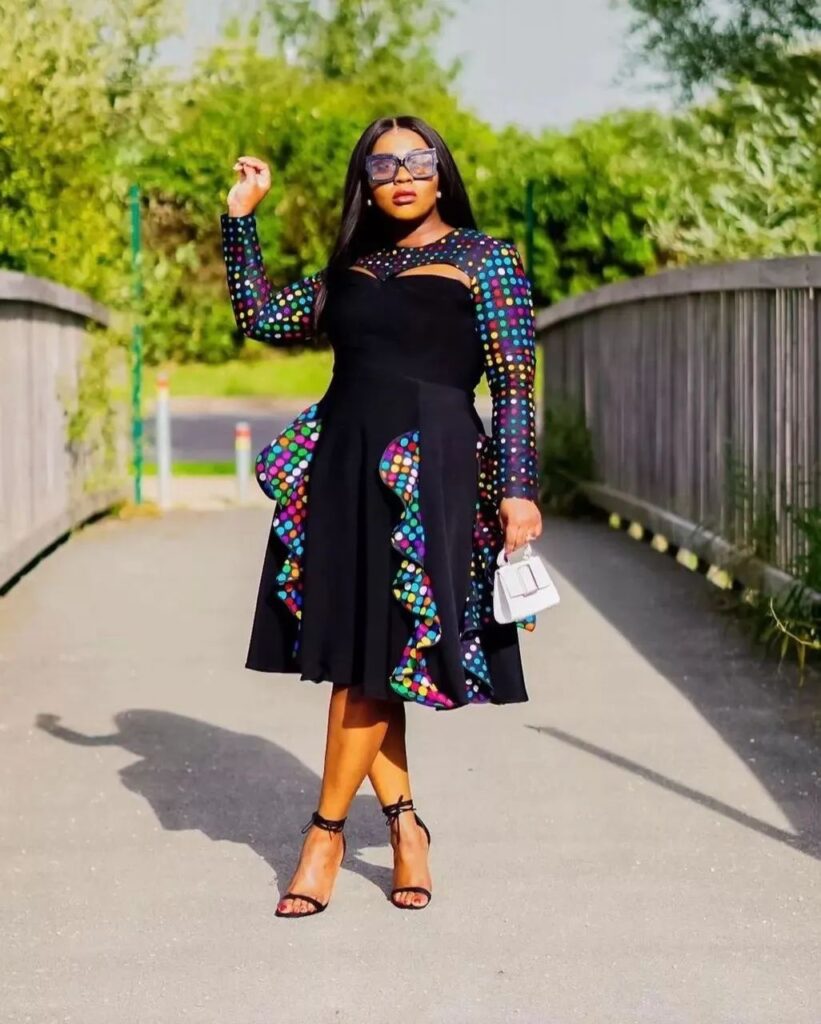 Most Beautiful Ankara Short Gown Styles for Ladies 2022 3