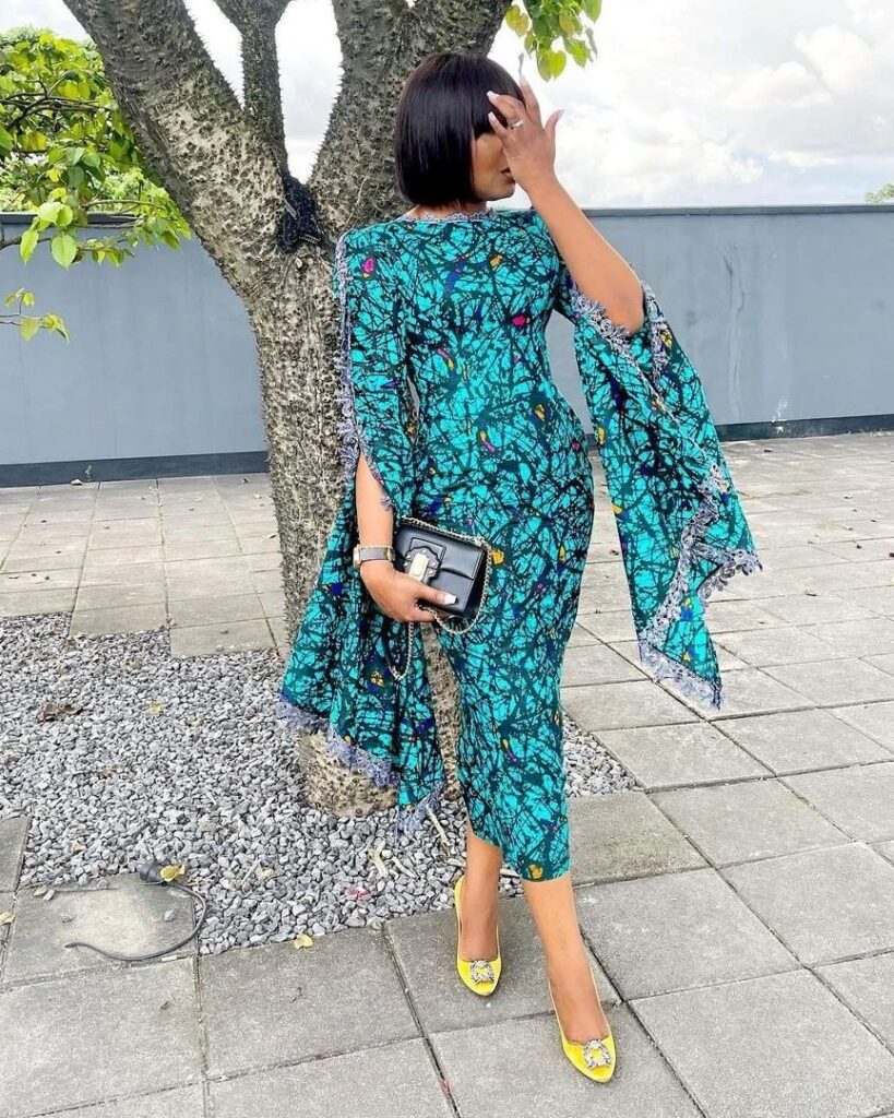 Most Beautiful Ankara Short Gown Styles for Ladies 2022 5