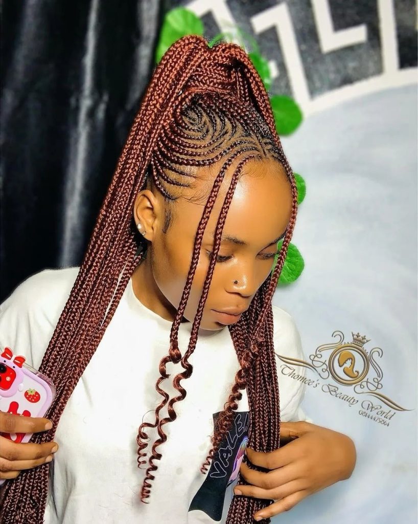 2023 Trending Shuku Ghana Weaving Styles for Black Women 5