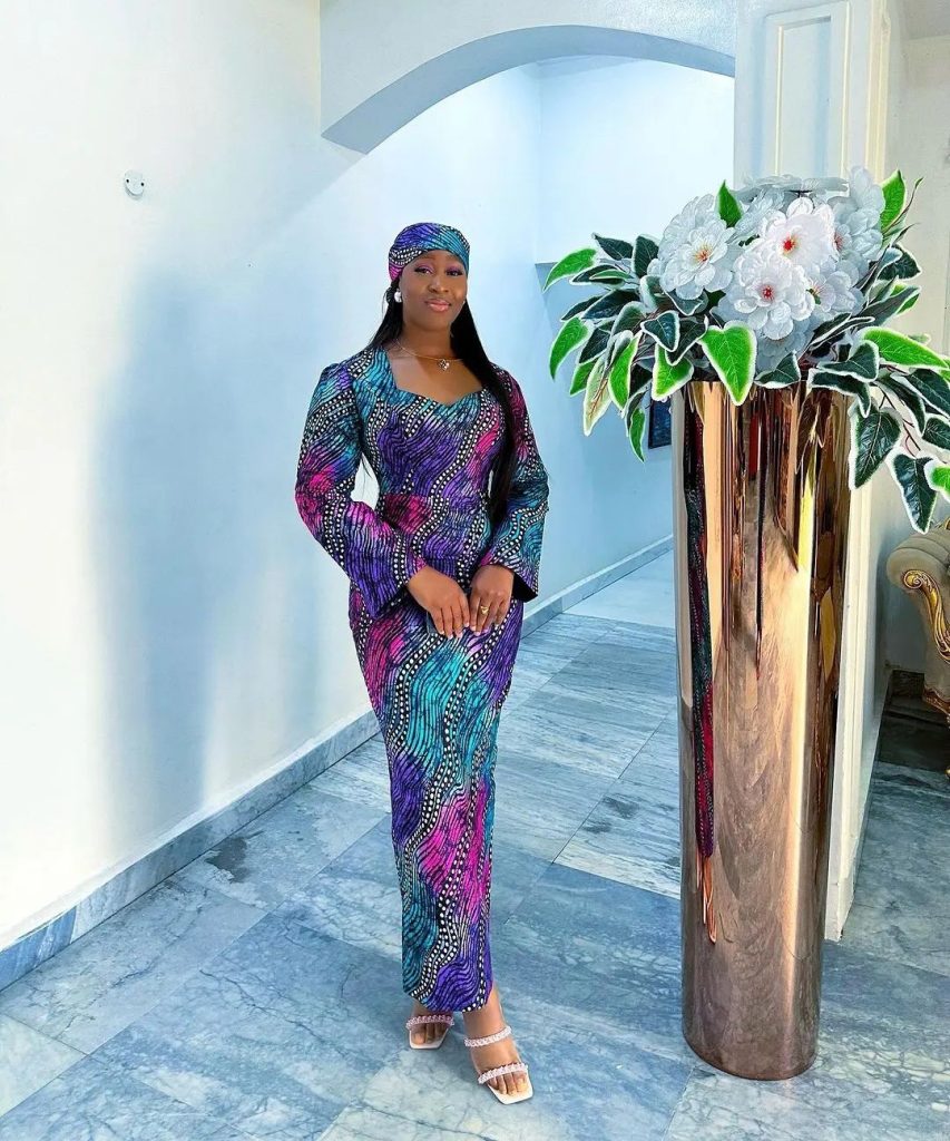 Amazing Ankara Long Pencil Gown Styles 2023 you can rock 1
