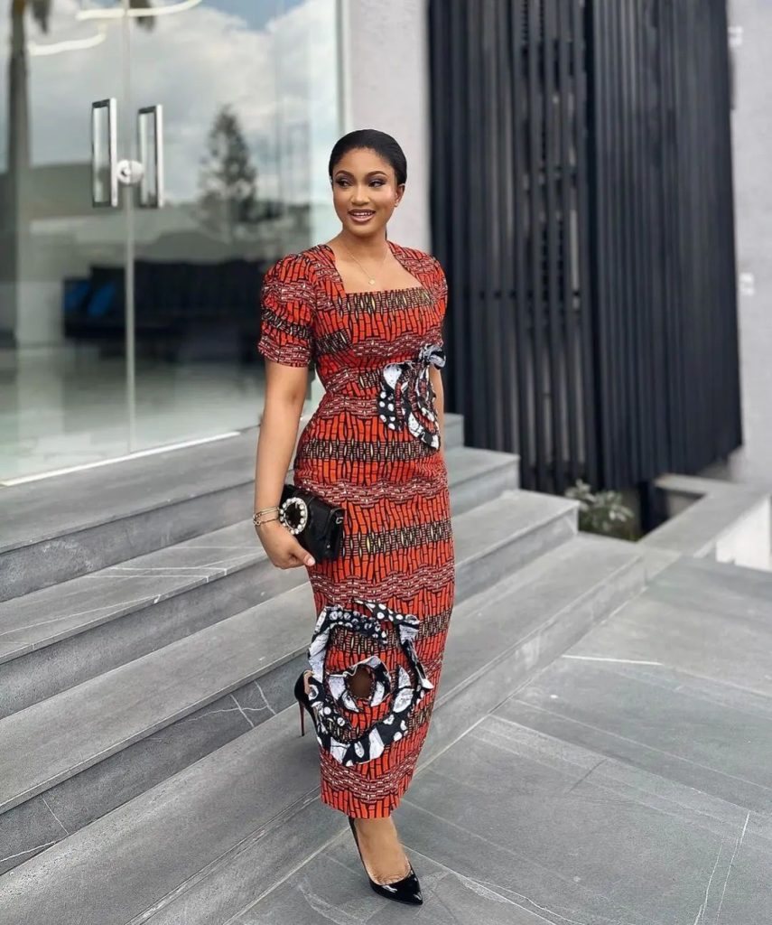 Amazing Ankara Long Pencil Gown Styles 2023 you can rock 2