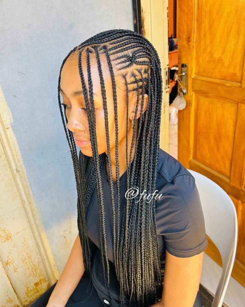 Amazing and Long Braids Hairstyles For African Women 2
