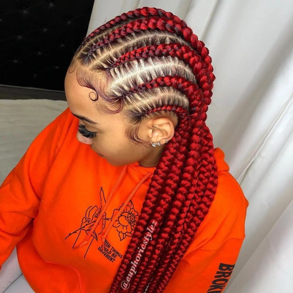 Big and Latest Cornrow Hairstyles to try next 2023 3
