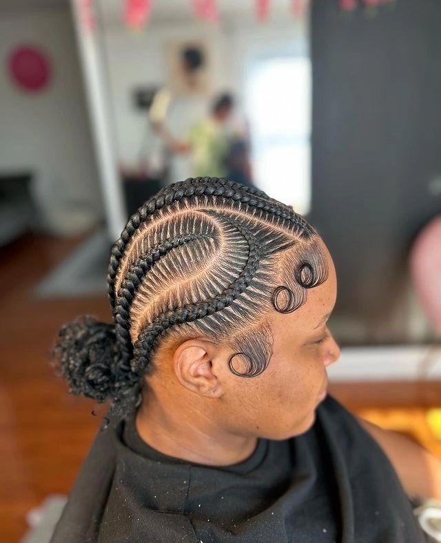 Big and Latest Cornrow Hairstyles to try next 2023 4