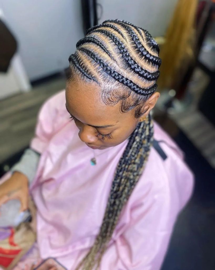 Big and Latest Cornrow Hairstyles to try next 2023 5