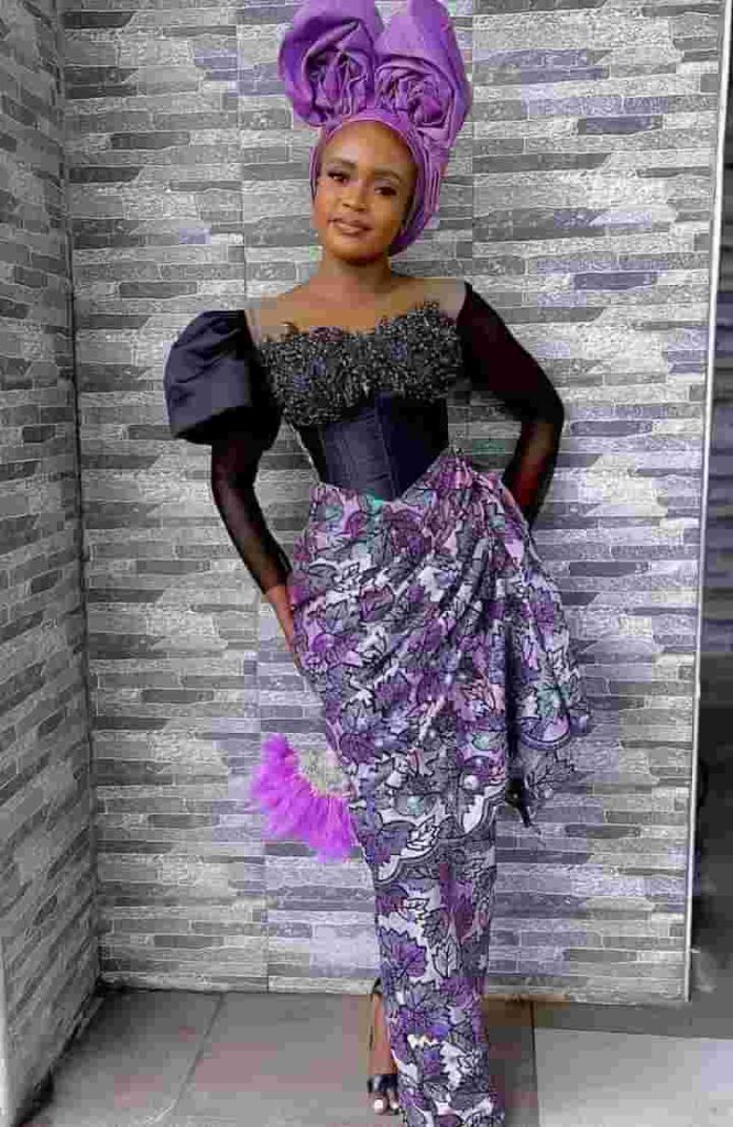 Exclusive and Best Aso Ebi Styles For Wedding Guest 3