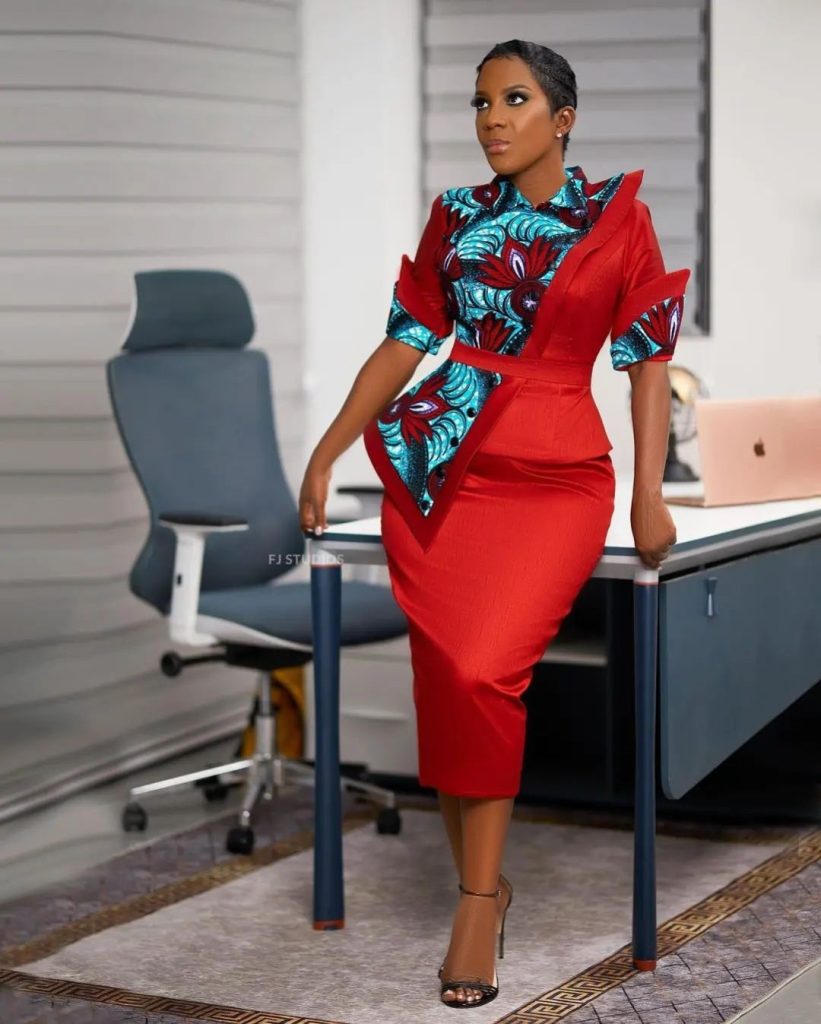 Exclusive and Stunning Ankara Styles for Office 2023 3