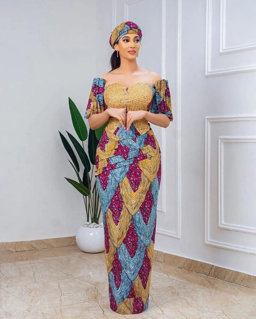 Latest and Most Beautiful Ankara Styles for Ladies 2023 4