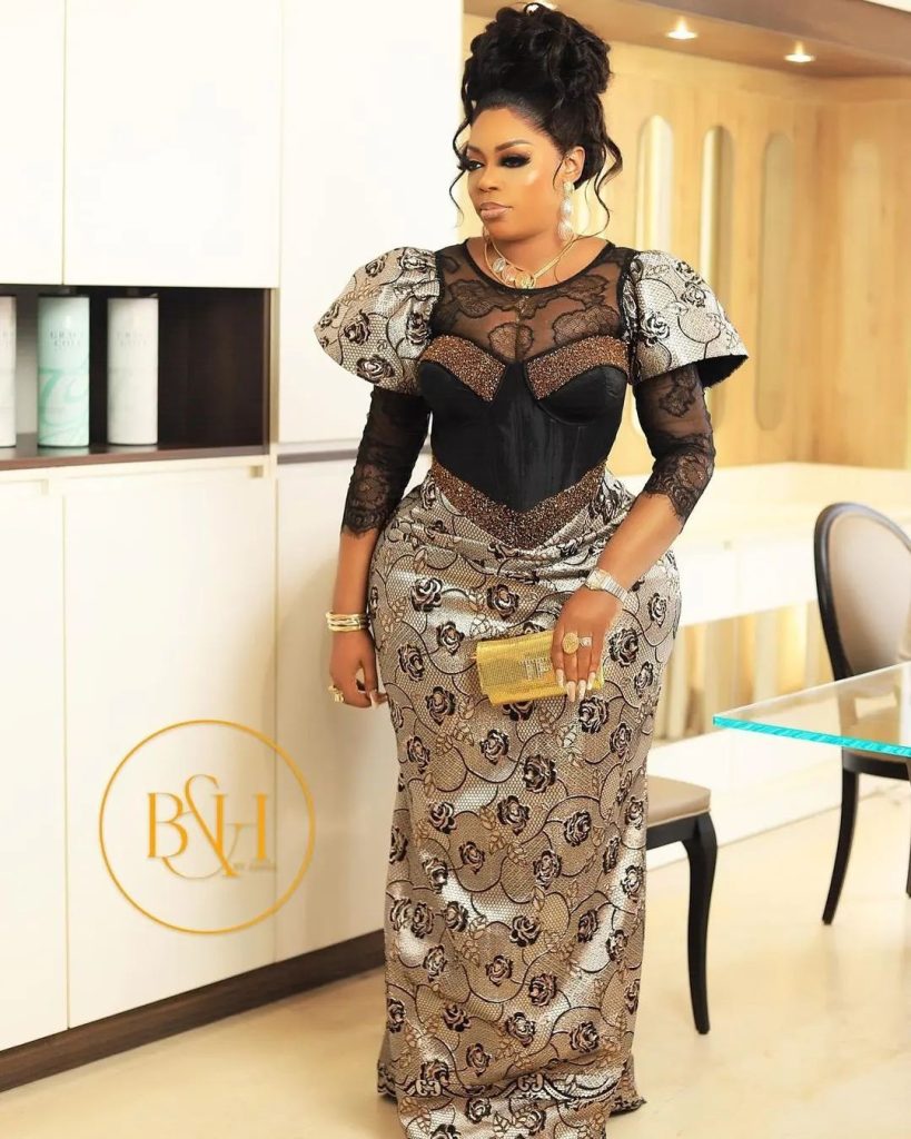 New Aso Ebi Lace Gown Styles 2023 for Wedding 4