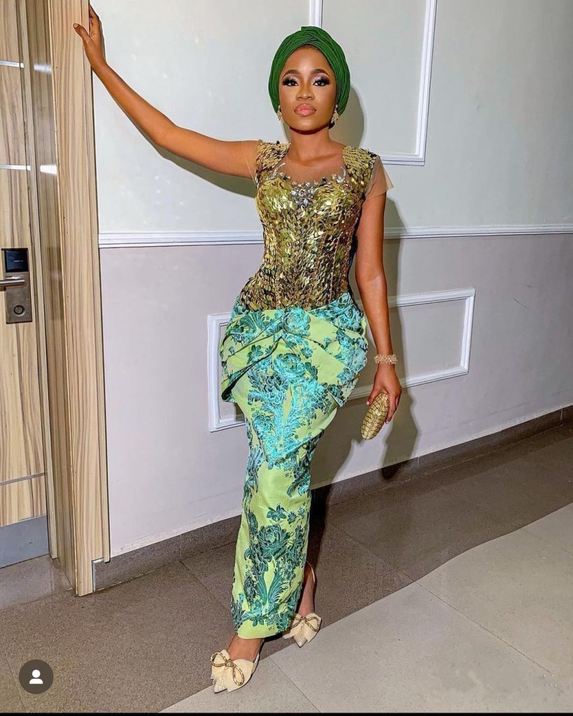 Oustanding and Best Aso Ebi Lace Styles for all Outings 2023 1