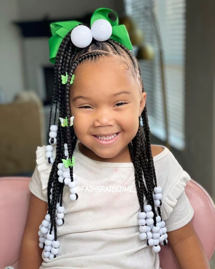 2023 Simple Hairstyle for School Girl in Nigeria 4