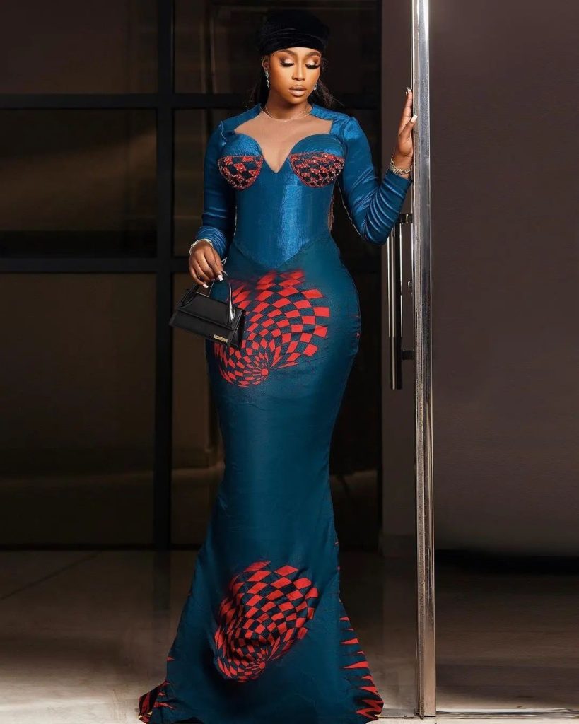 Unique Ankara Long Gown Styles 2023 for Ladies 5