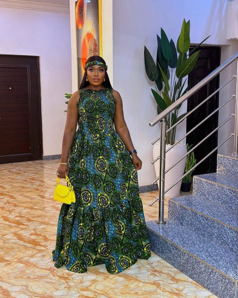 2023 Extraordinary and Long Ankara Gown Styles for Ladies 1