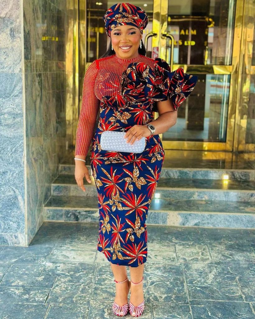 Trendy and Best Ankara Styles for Ladies 2023 3