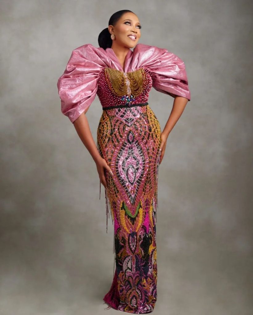 2023 Long And Fitted Gown Styles With Ankara 3