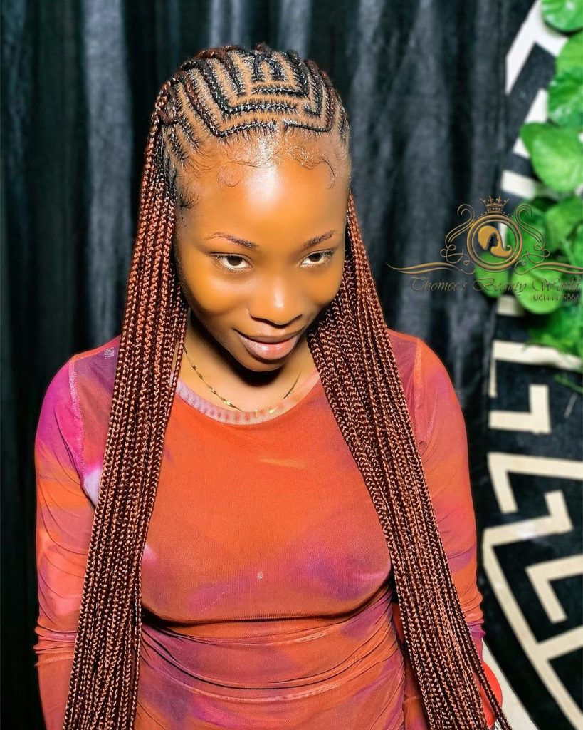 Recent Pictures of Cornrow Hairstyles for Ladies 1