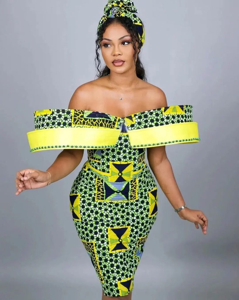 Short And Chic Ankara Short Gown Styles For Slim Ladies 5