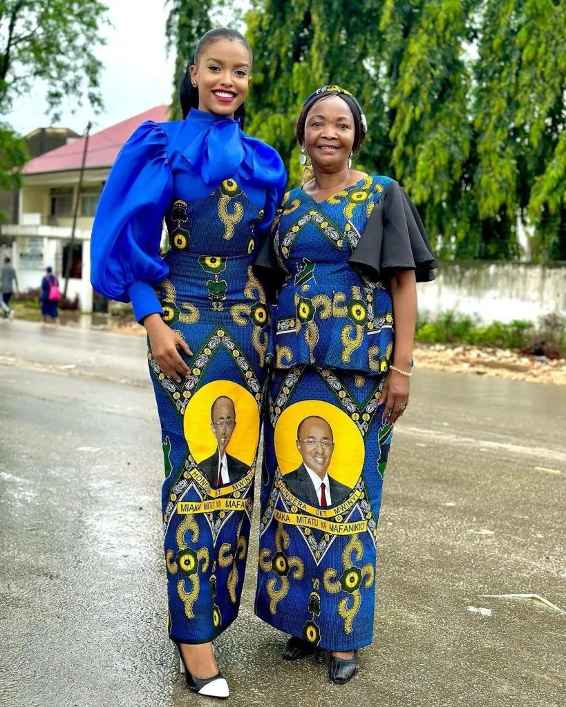 Best And Simple Pictures Of Ankara Gown Styles 2024 5