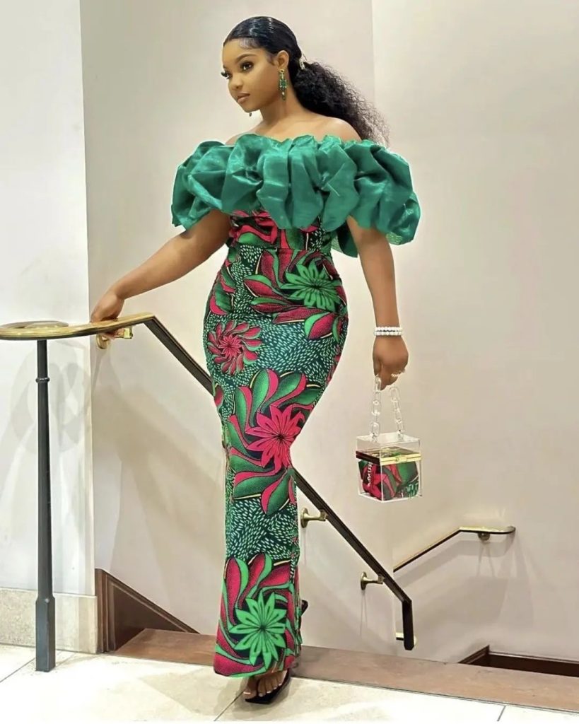 Exclusive Ankara Long Gown Styles For Wedding 2024 5