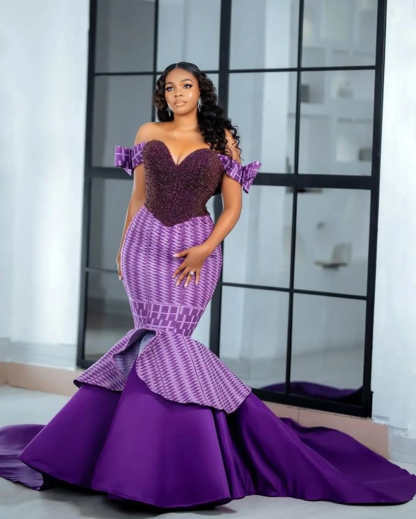 Long And Latest Ankara Full Gown Styles For Women 2024 5