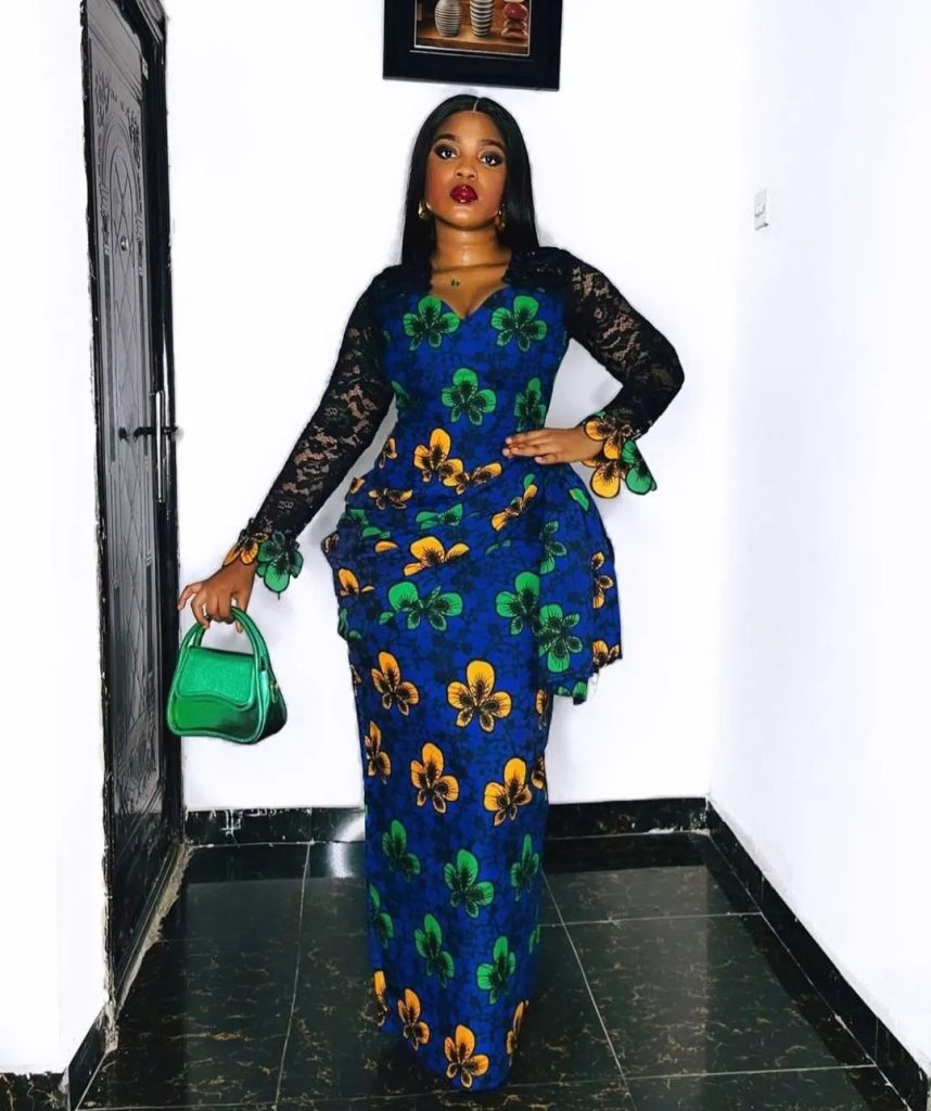 Recent And Smart Ankara Gown Styles For Ladies 2024 2