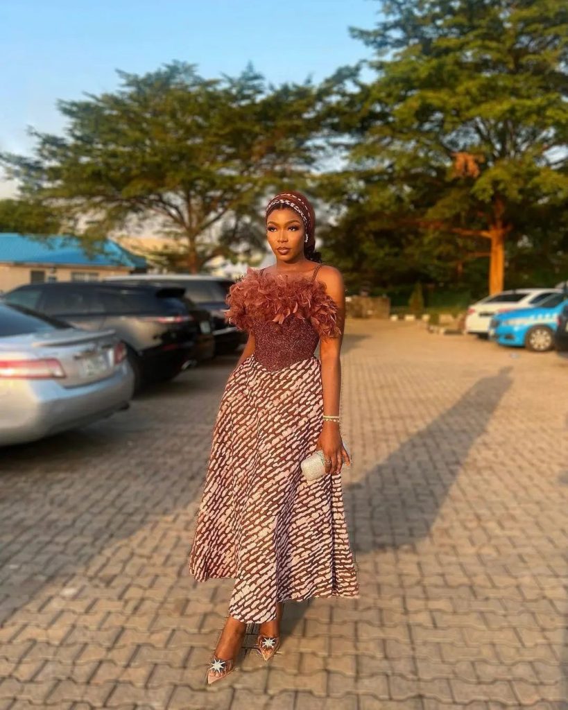 Recent And Nice Ankara Gown Styles For Ladies 2024 3