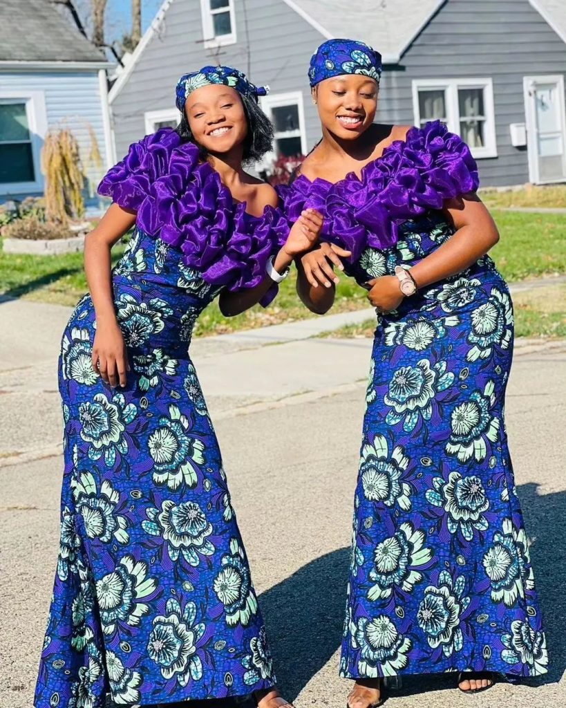 Stunning And Latest Ankara Gown Styles In Nigeria 2024 2