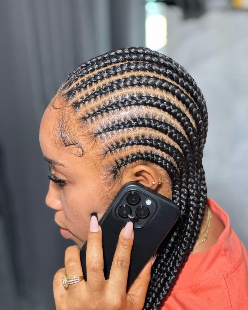 Trending And New Cornrow All Back Hairstyles With Attachment 1