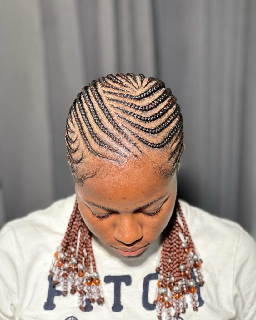 Trending And New Cornrow All Back Hairstyles With Attachment 3
