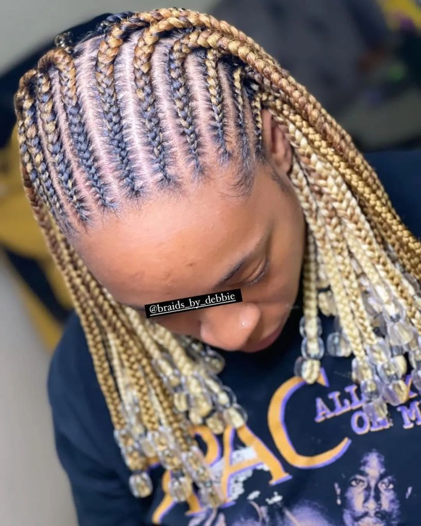 Trending And New Cornrow All Back Hairstyles With Attachment 5