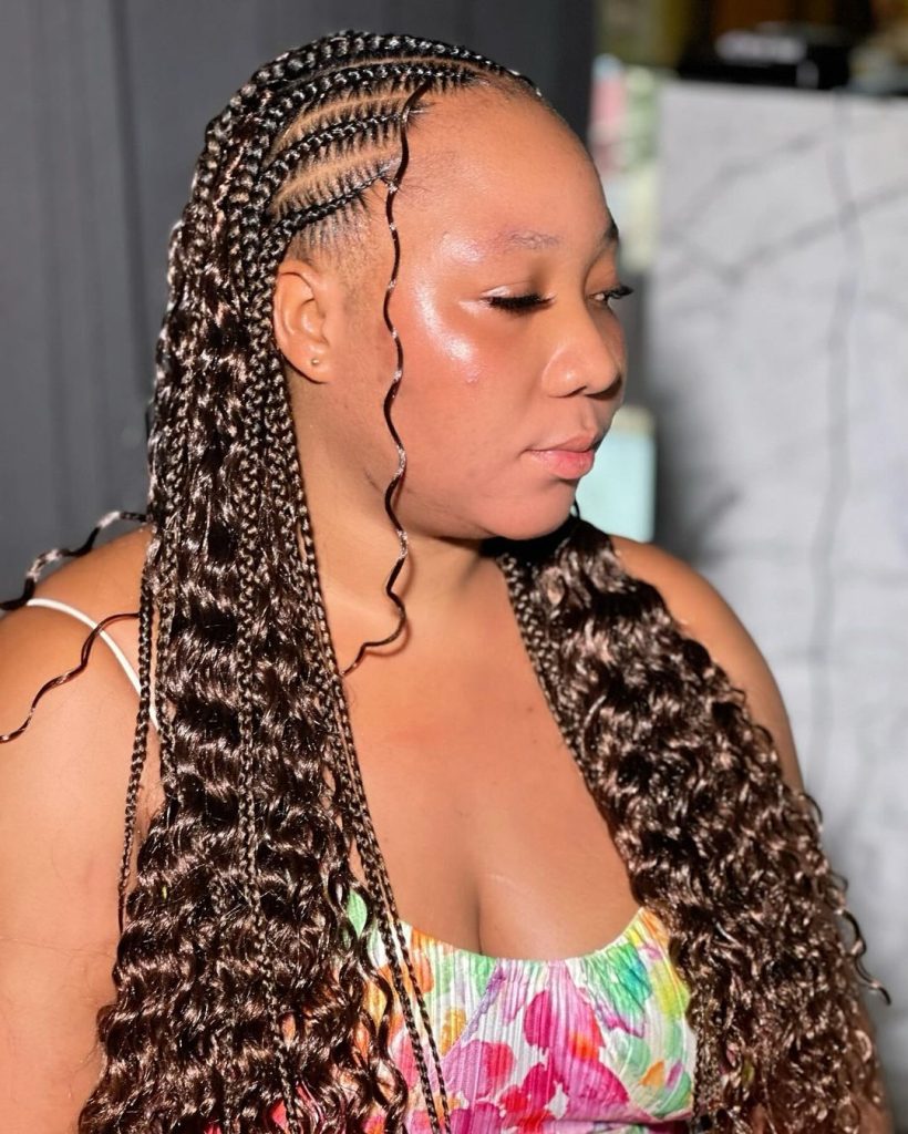 Trending And New Cornrow All Back Hairstyles With Attachment 6