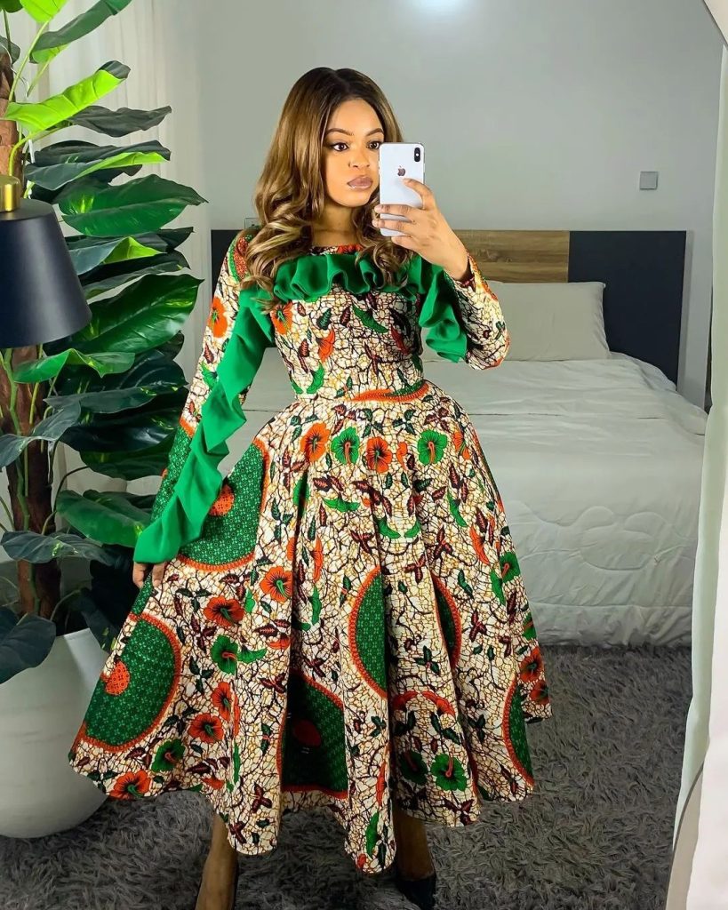 Best Ankara Styles For Young Ladies 2024 4